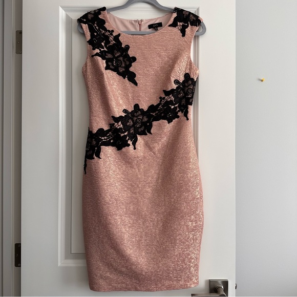 Rose Gold Midi Dress - Picture 2 of 5